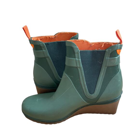 Tretorn Women's Plask Mid Sea Spray Boot Green Size 9 - Picture 5 of 10